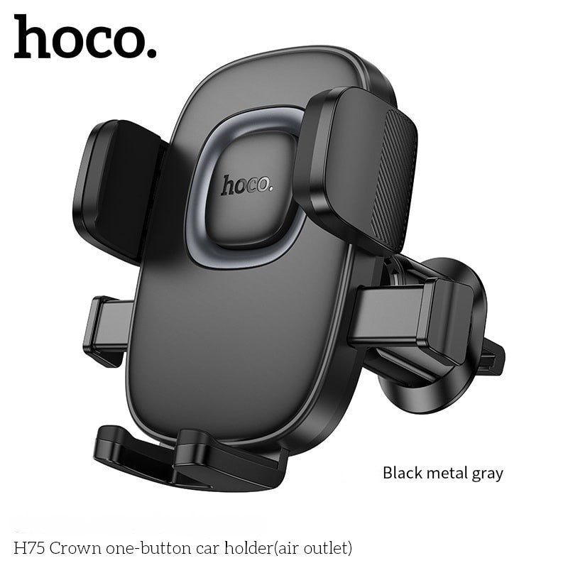 HOCO H75 Crown One-Button Air Vent Car Holder