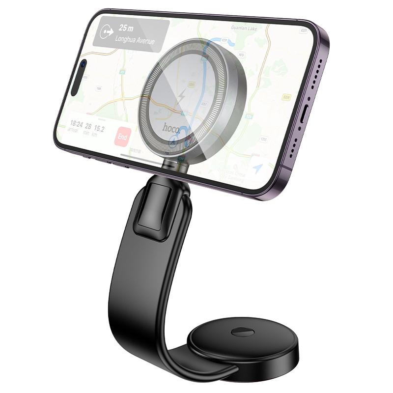 HOCO HW29 Toterm Ring Magnetic Wireless Charging Center Console Car Holder