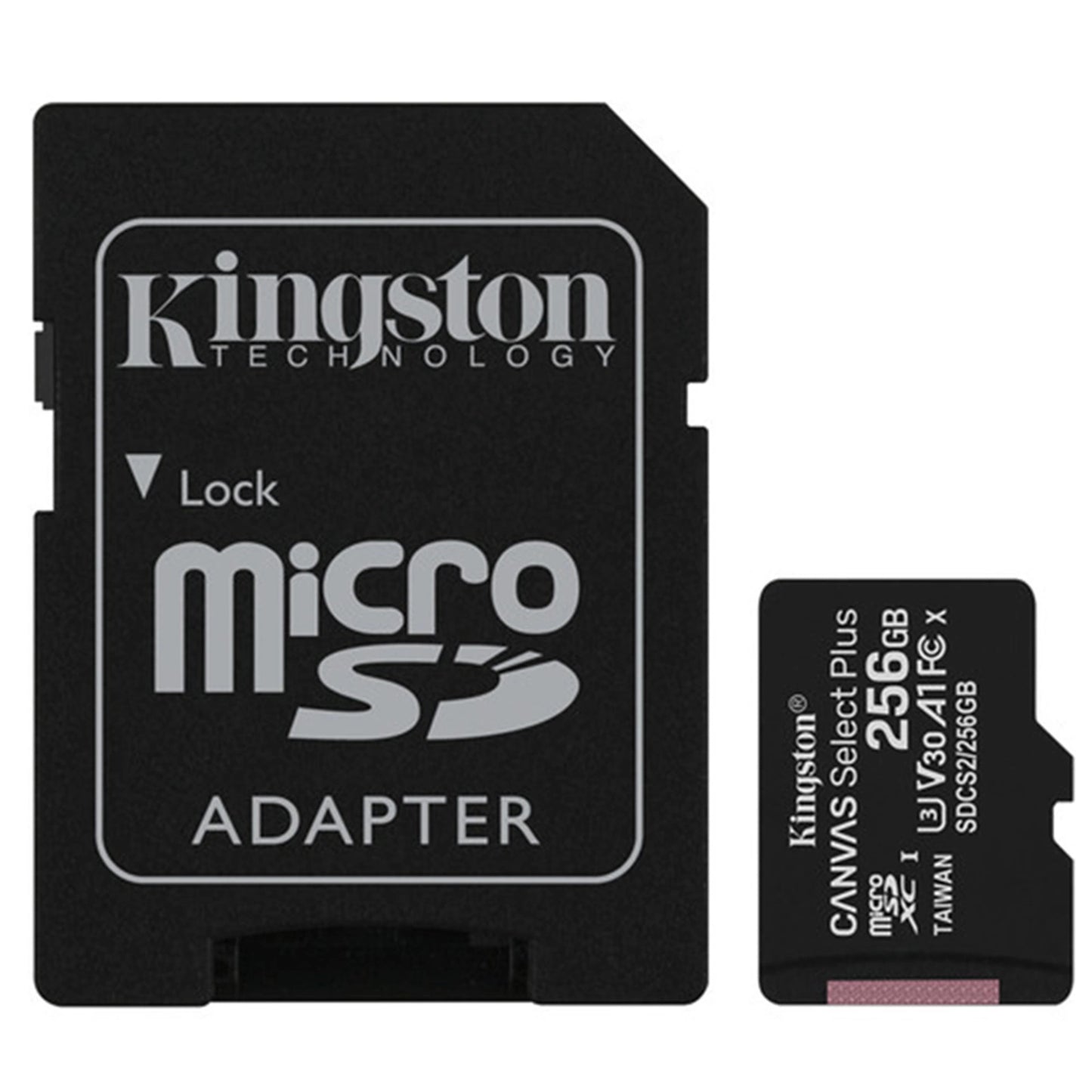Kingston Canvas Select+ CL10 SDXC Micro SD Card