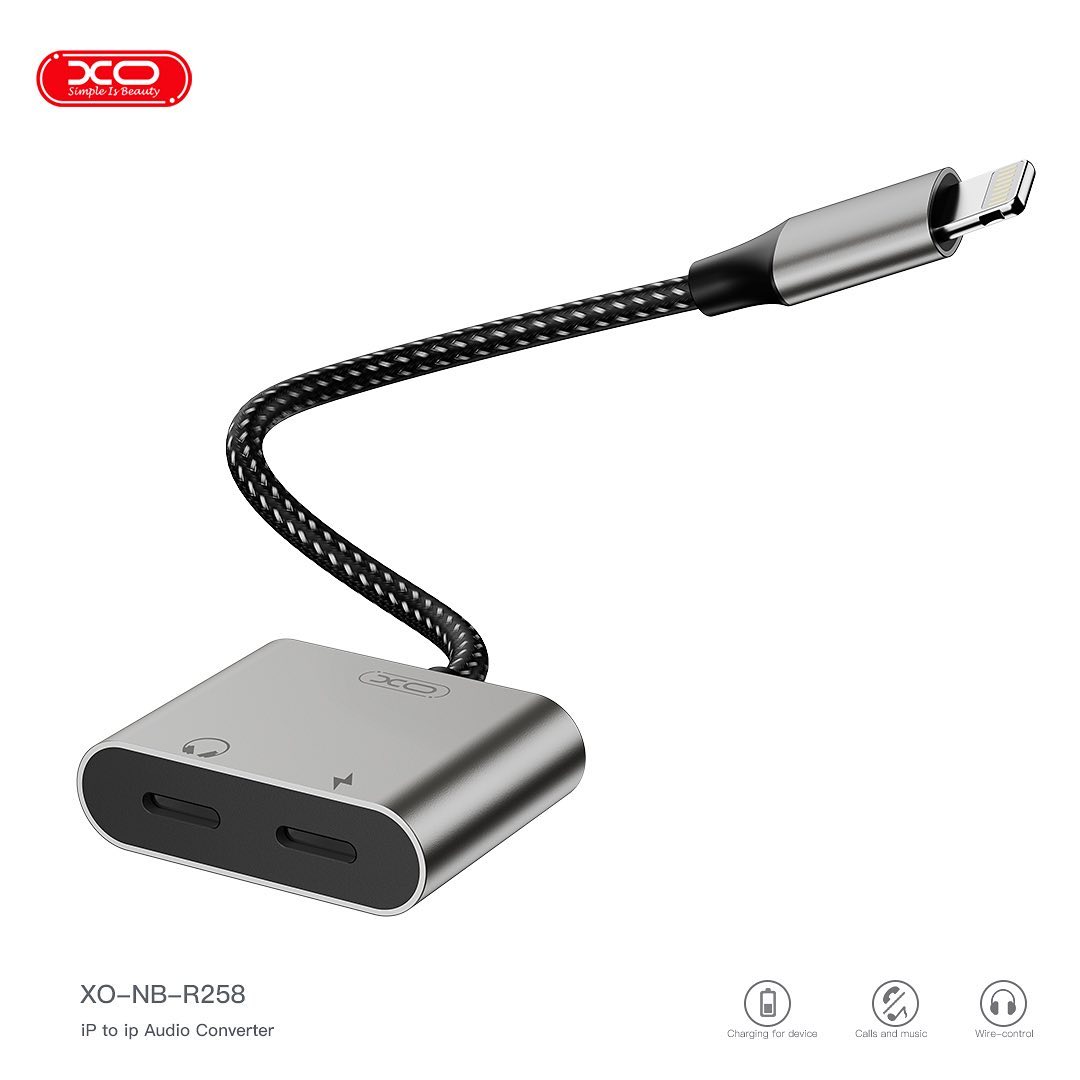 XO NB-R258 Series Lightning Audio Converter
