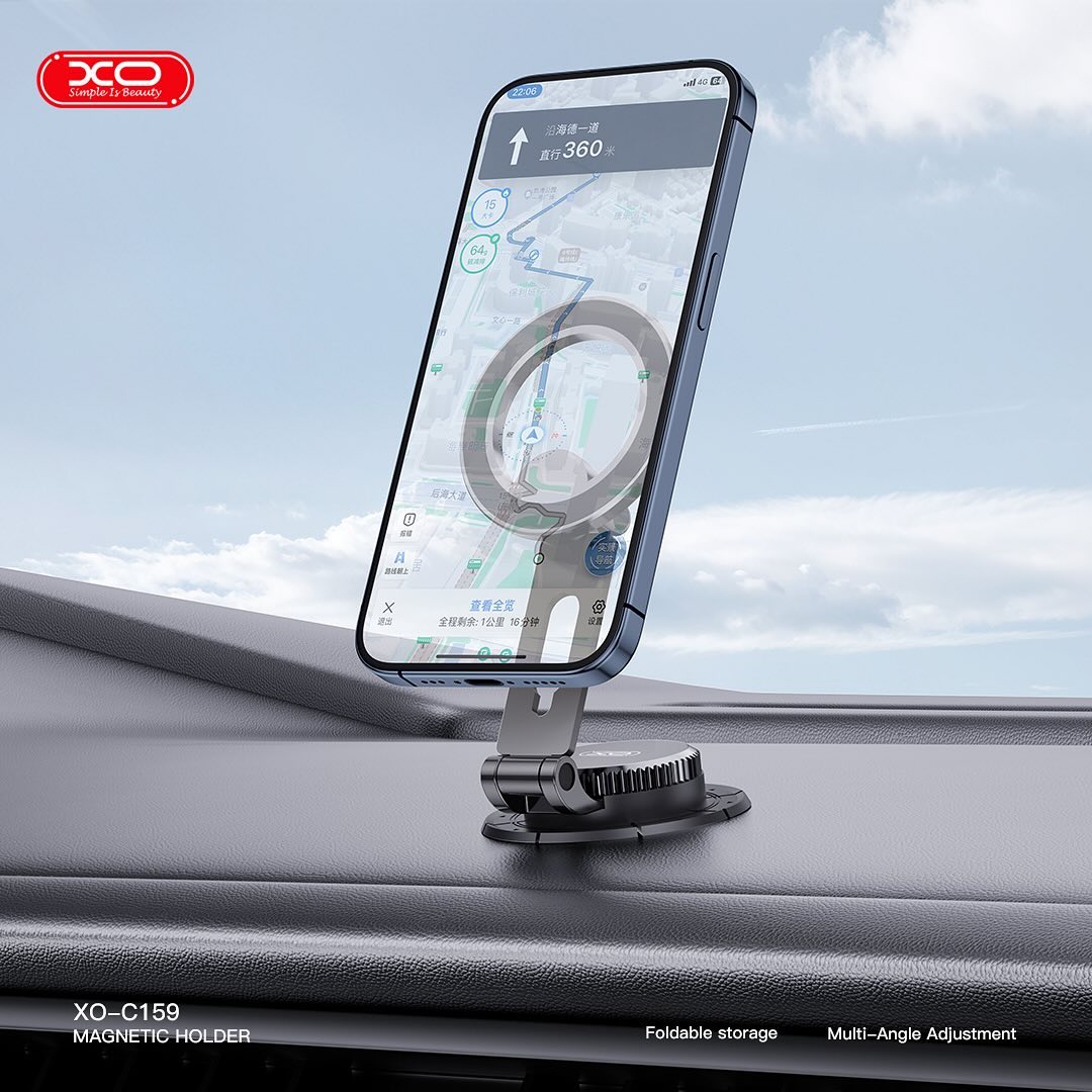 XO C159 Magnetic 360 Rotating Stand Phone Car Holder