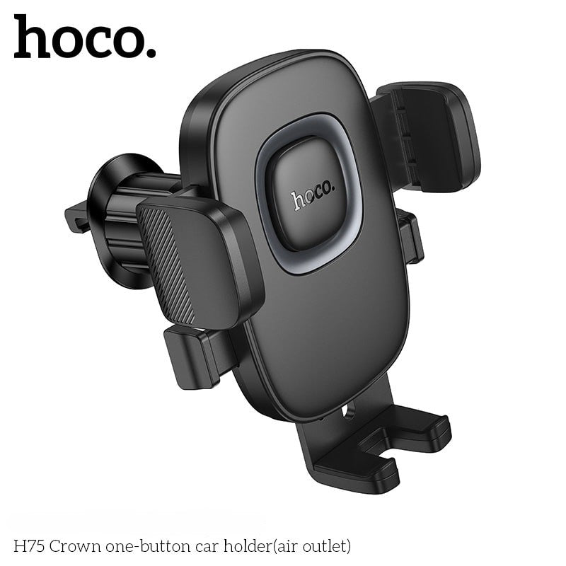 HOCO H75 Crown One-Button Air Vent Car Holder