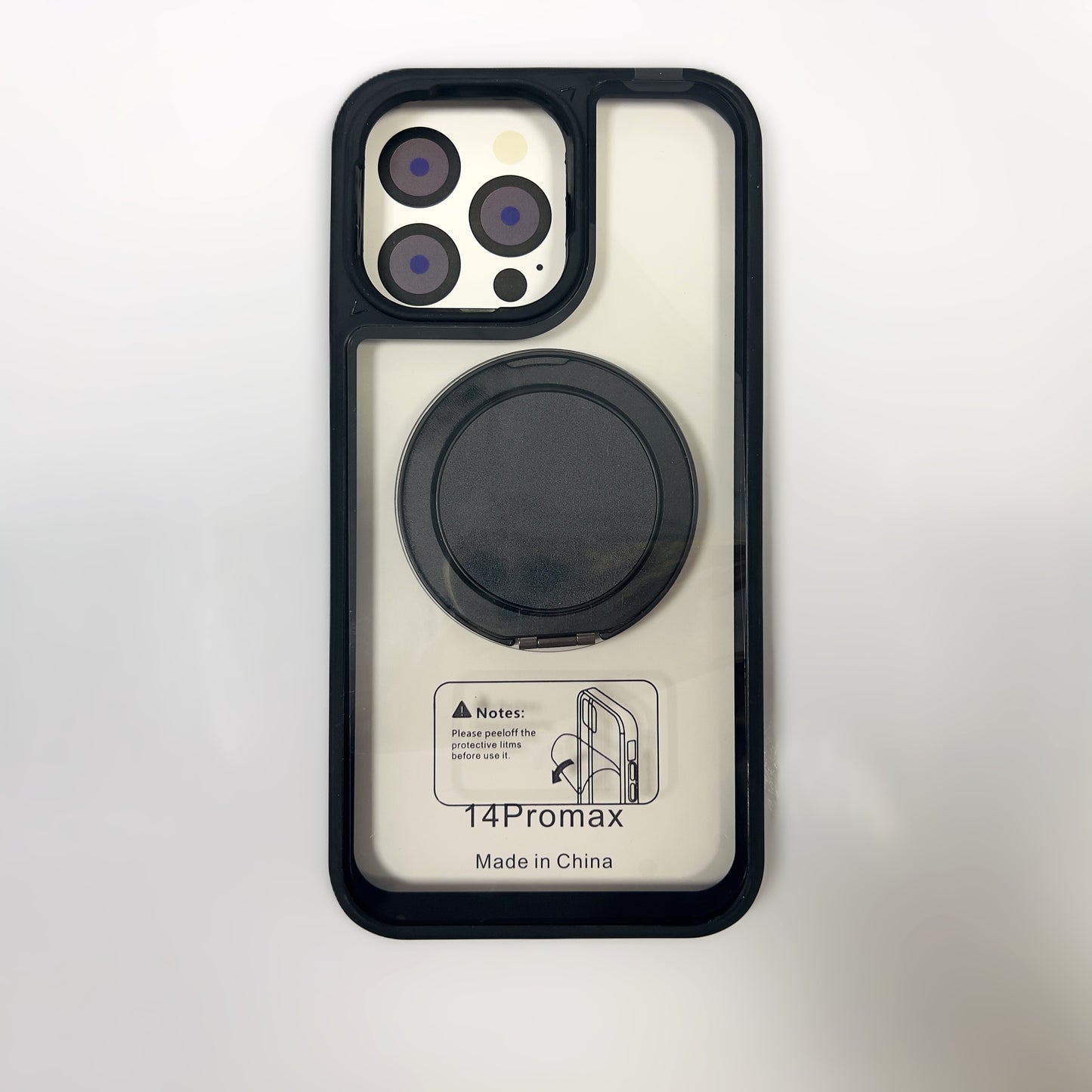 iPhone 14 Pro Max 6.7 H1 Series Armor Shield 360 Rotation Magsafe Ring Holder Case
