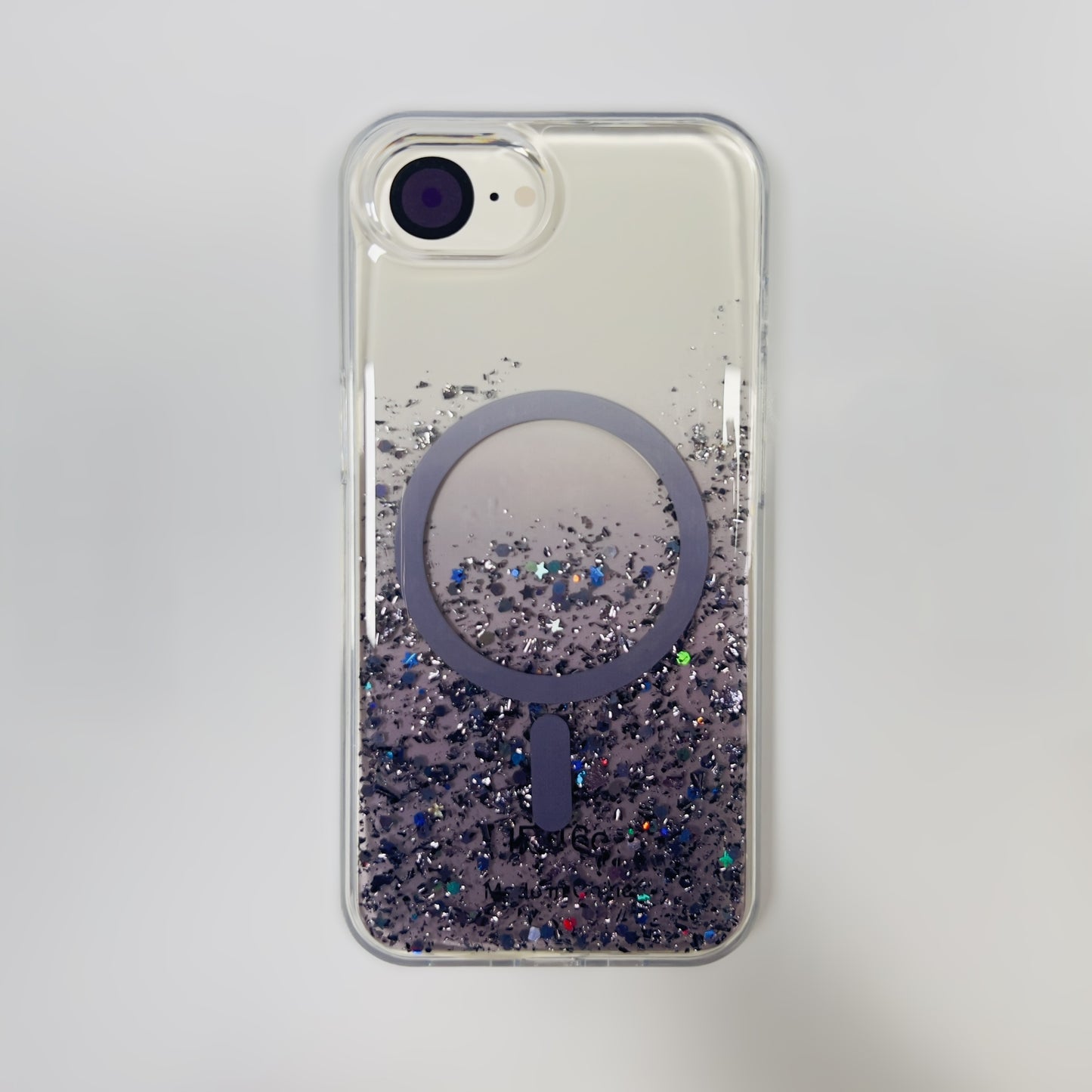 iPhone 16e 6.1 Gradient Starry Glitter Series Magsafe Case