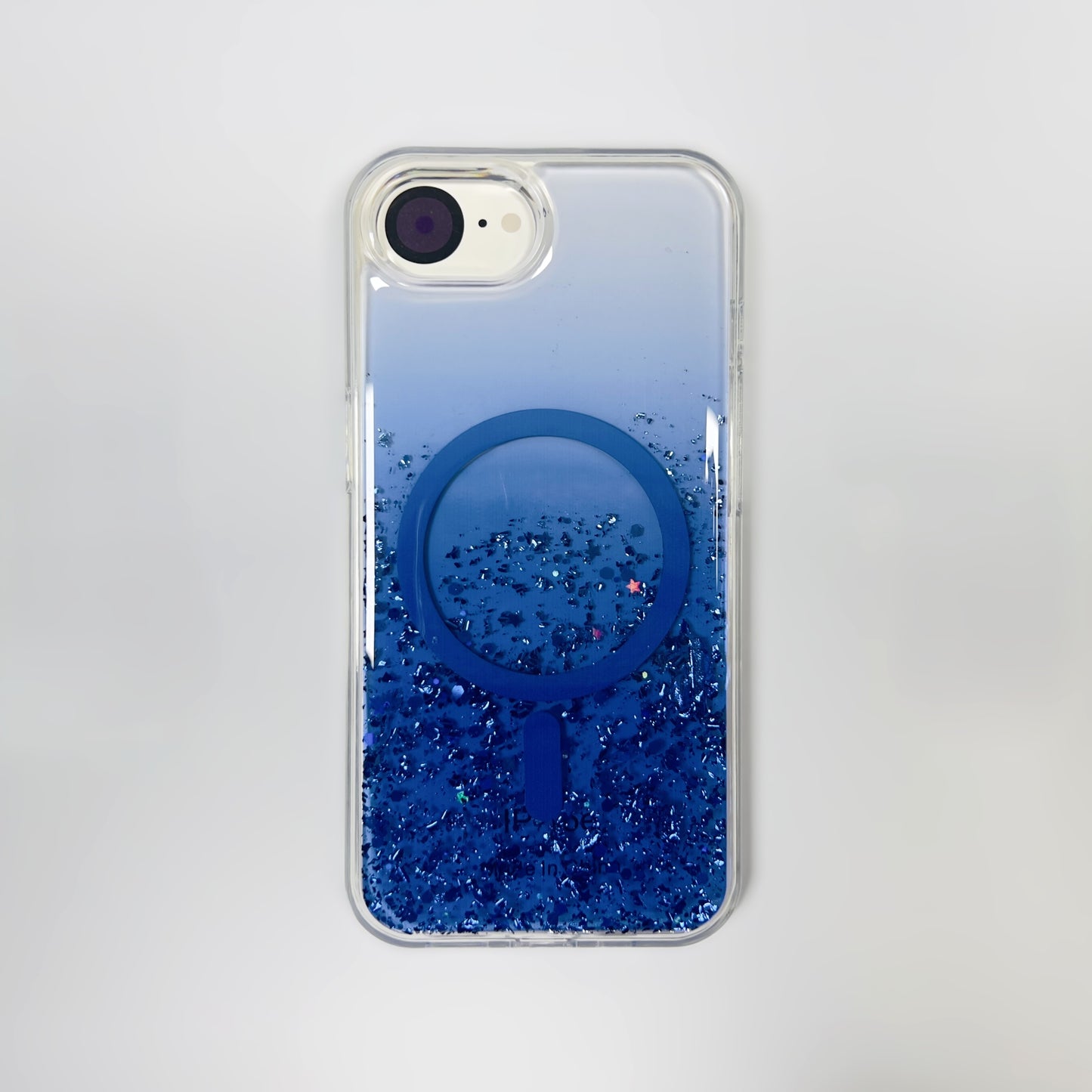 iPhone 16e 6.1 Gradient Starry Glitter Series Magsafe Case