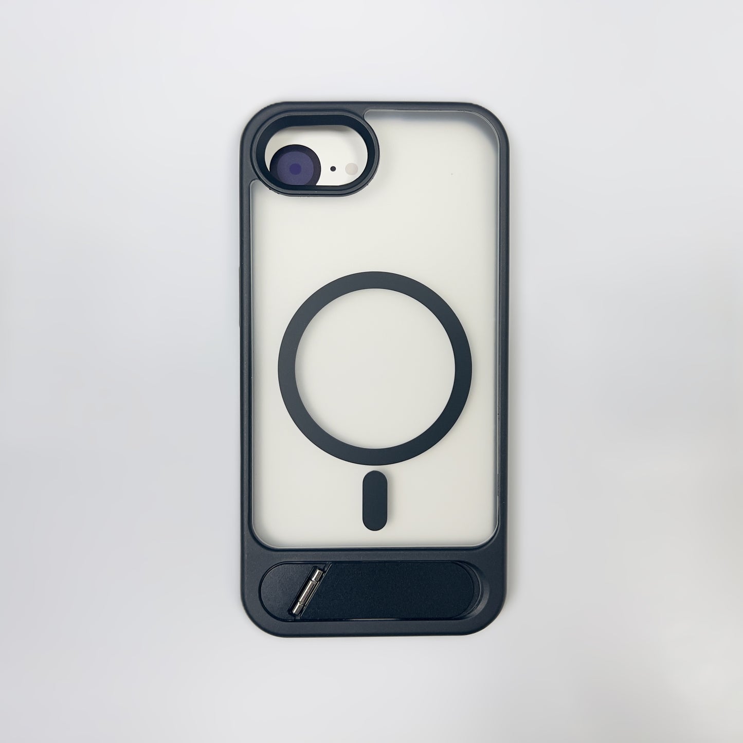 iPhone 16e 6.1 X1 Series Translucent Matte Frosted Magsafe Kickstand Case