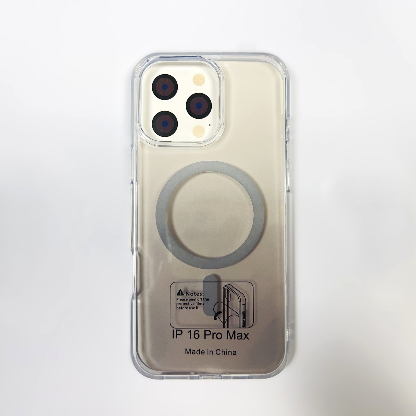 iPhone 16 Pro Max 6.9 O1 Series IMD Gradient Transparent Magsafe Case