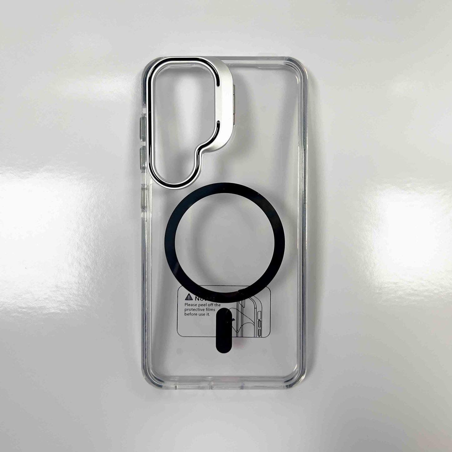 Samsung S931 Galaxy S25 Classic Hybrid Magsafe Case with Camera Stash Stand
