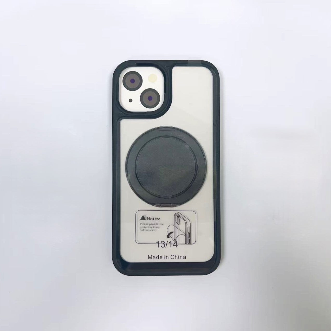 iPhone 14 6.1 H1 Series Armor Shield 360 Rotation Magsafe Ring Holder Case