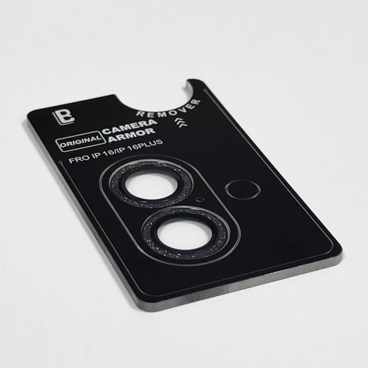 iPhone 16 6.1/16 Plus 6.7 LB Glitter Eagle-Eye Camera 2 Lens Protection