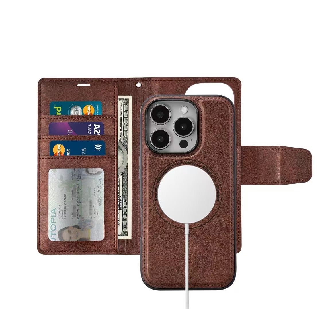 iPhone 16 Pro Max 6.9 Hanman Miro 3 Magsafe Series Detachable Wallet