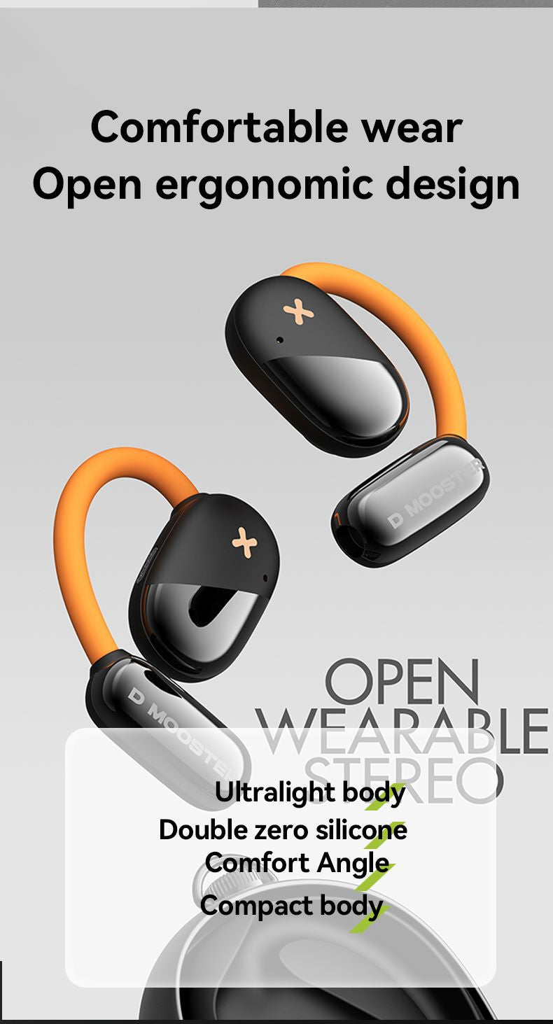 DMOOSTER D72 ANC & Noise Reduction Bluetooth Earphone with Nightlight