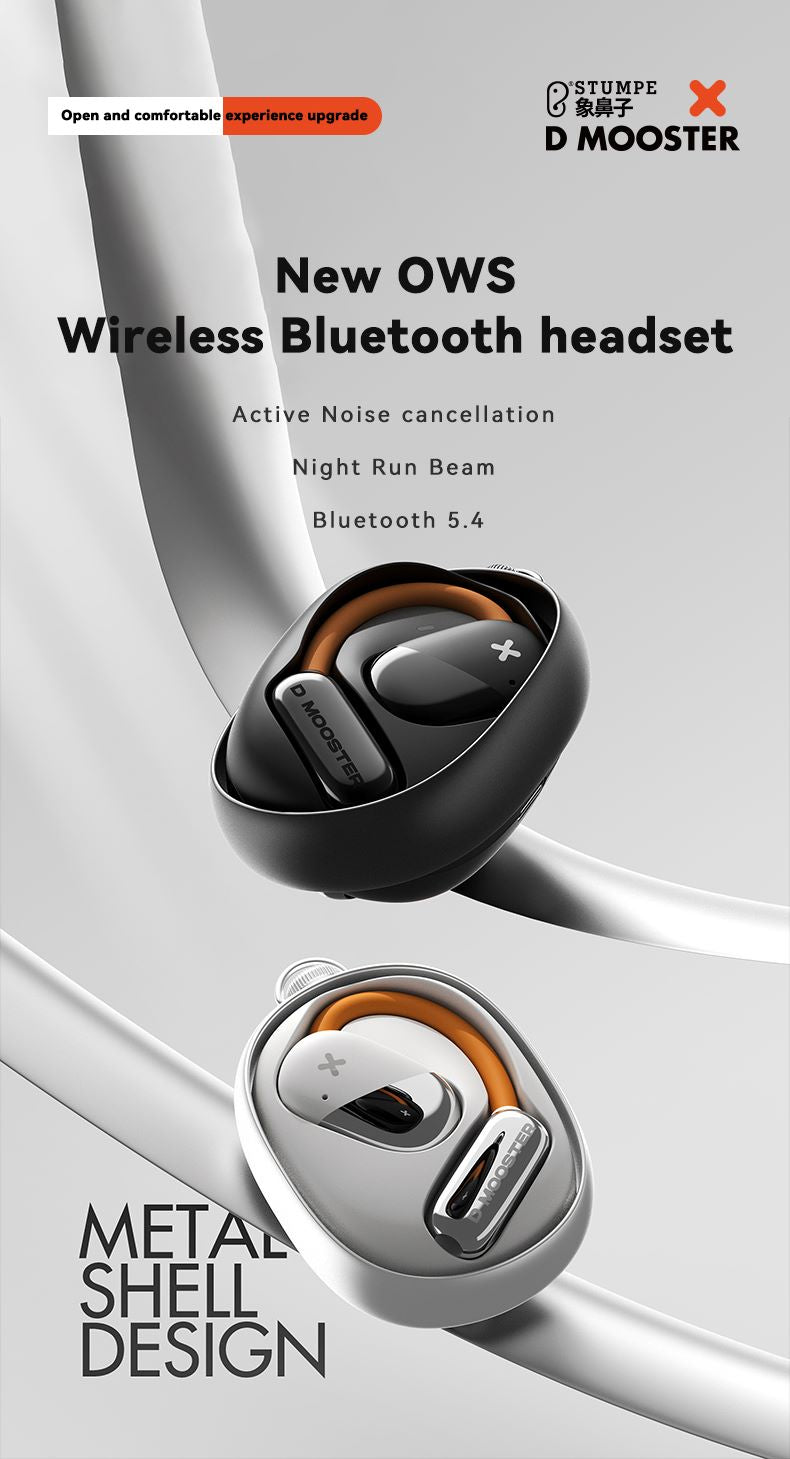 DMOOSTER D72 ANC & Noise Reduction Bluetooth Earphone with Nightlight