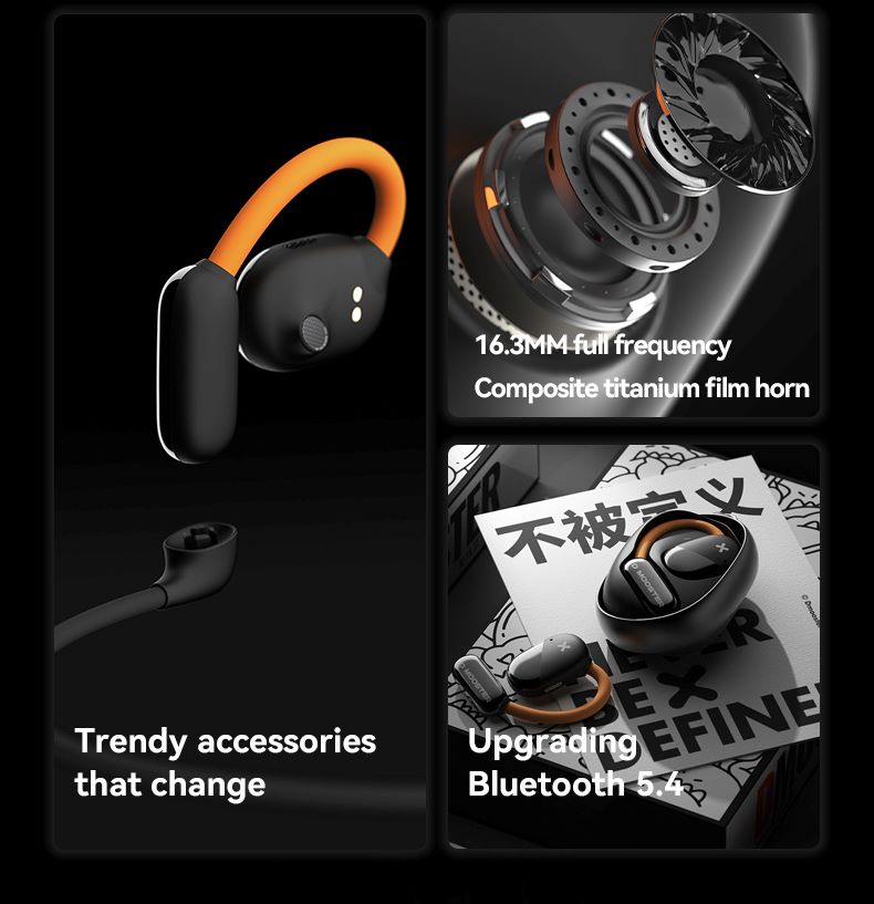 DMOOSTER D72 ANC & Noise Reduction Bluetooth Earphone with Nightlight