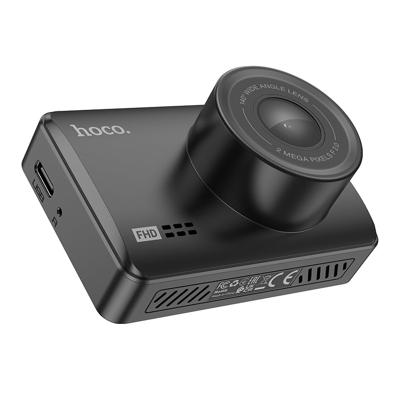 HOCO DV3 Driving Recorder 1080P@30fps with Display (Dual Channel)