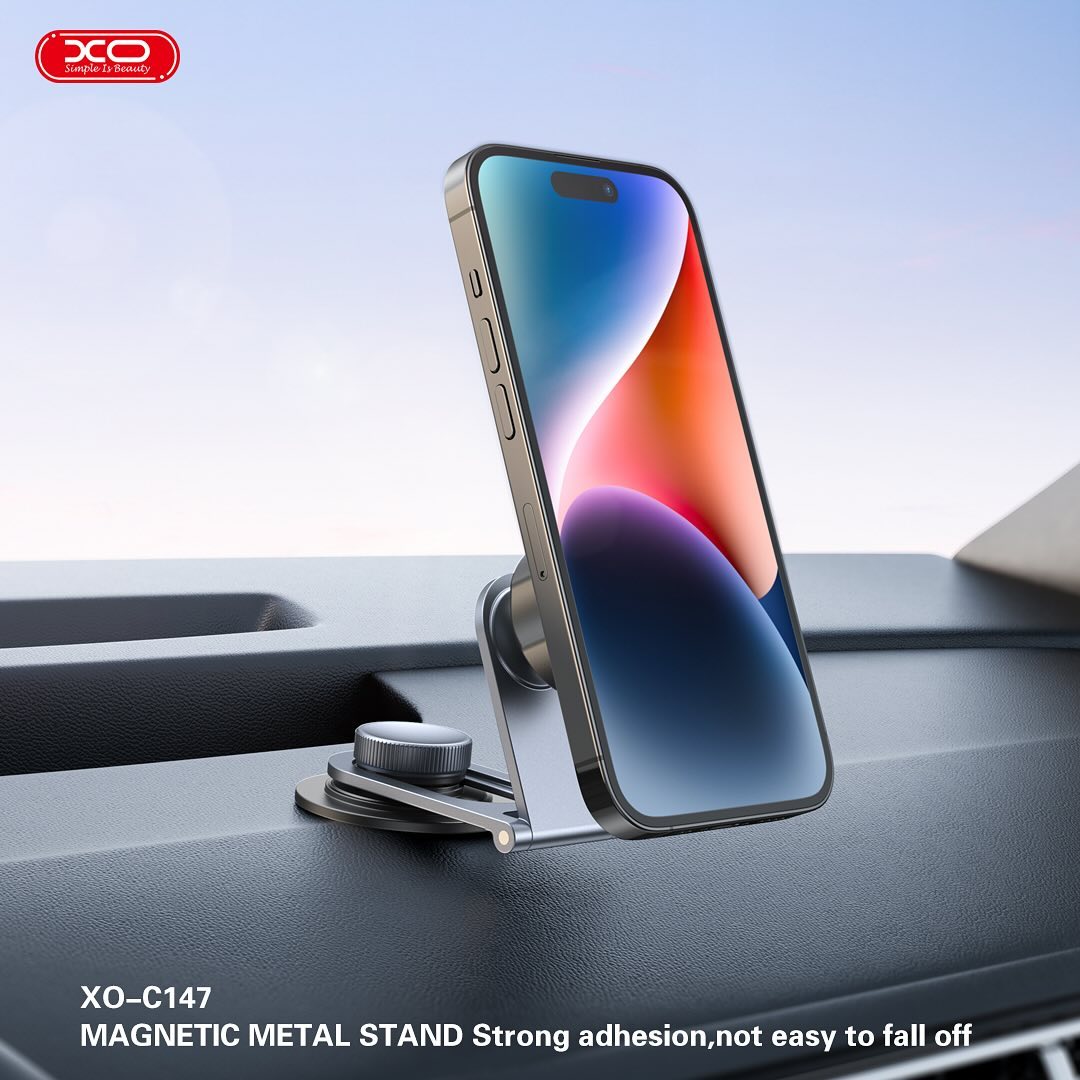 XO C147 Magsafe Metal Magnetic Dashboard & Windshield Car Holder