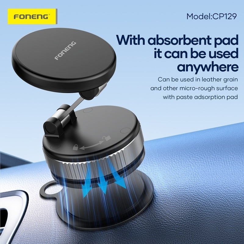 FONENG CP129 Vacuum Magnetic Foldable Phone Holder