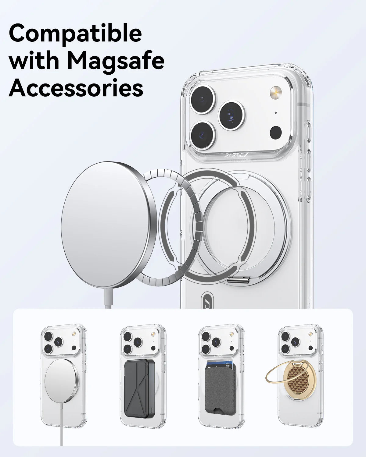 iPhone 17 Pro Max 6.9 RAPTIC Air Stand Magsafe Series