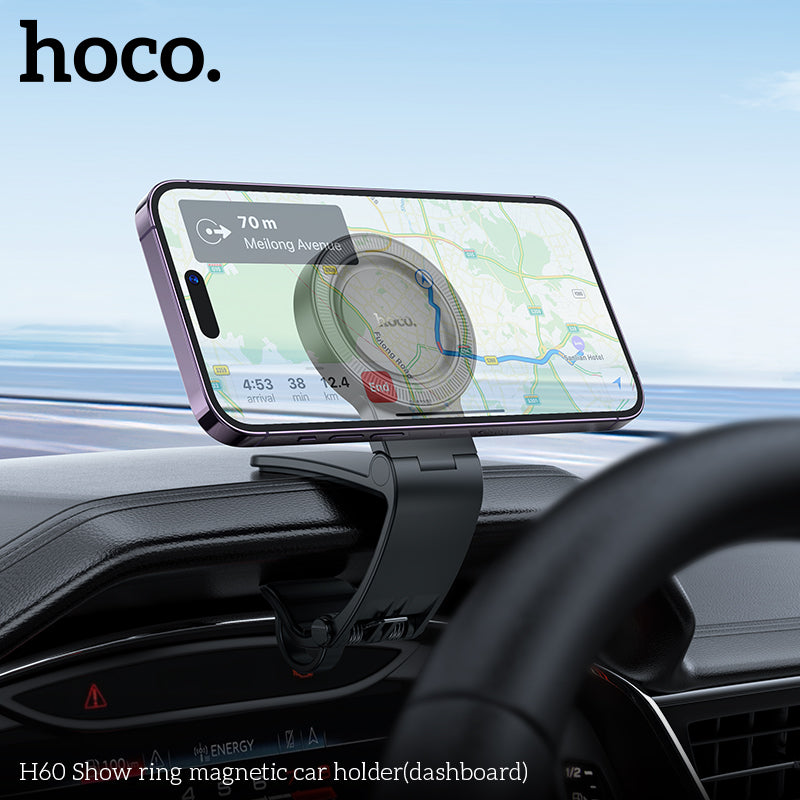 HOCO H60 Show Ring Magnetic Dashboard Car Holder