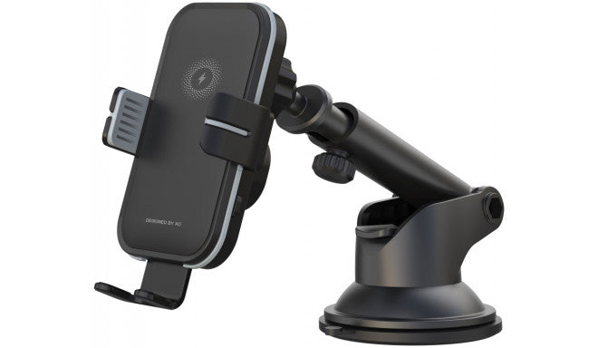 XO WX036 Automatic Arm Clamp Type Wireless Charger Car Holder 15W