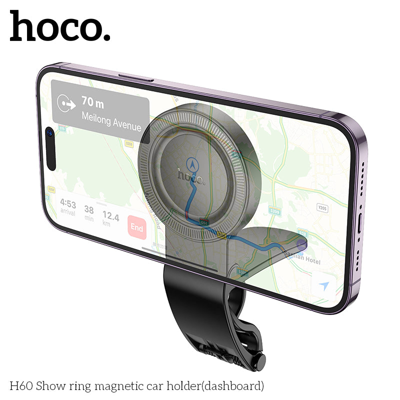 HOCO H60 Show Ring Magnetic Dashboard Car Holder