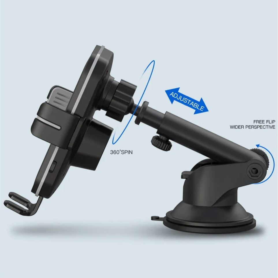 XO WX027 Wireless Charger Car Holder 15W