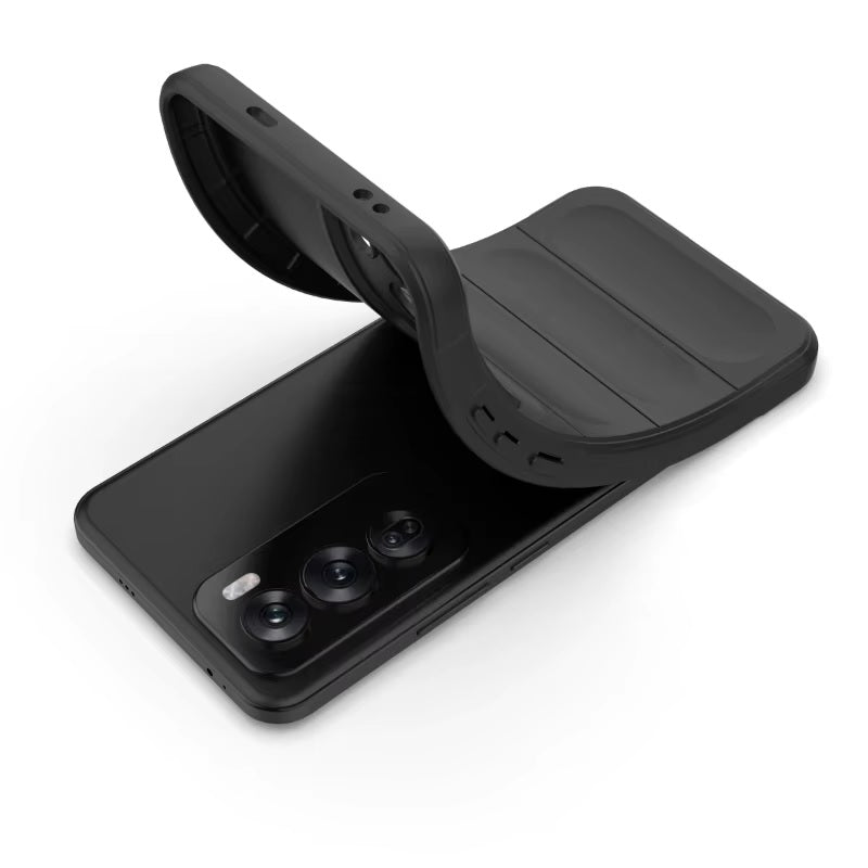 OPPO Reno12 5G Shockproof Anti-Slip Silicone Rubber Case