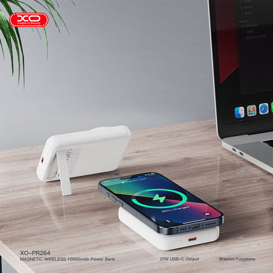 XO PR264 Magnetic 15W Wireless Charging + PD20W Power Bank 10000mAh