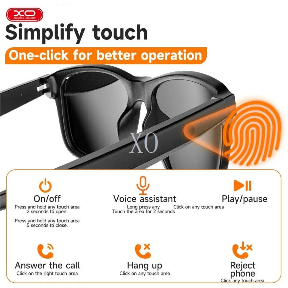 XO E9 Weiqi Smart Audio Glasses UV Protective Sunglasses