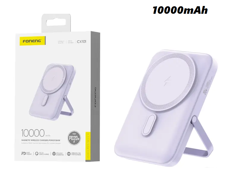 FONENG CX101 Magnetic Wireless Power Bank 10000mAh