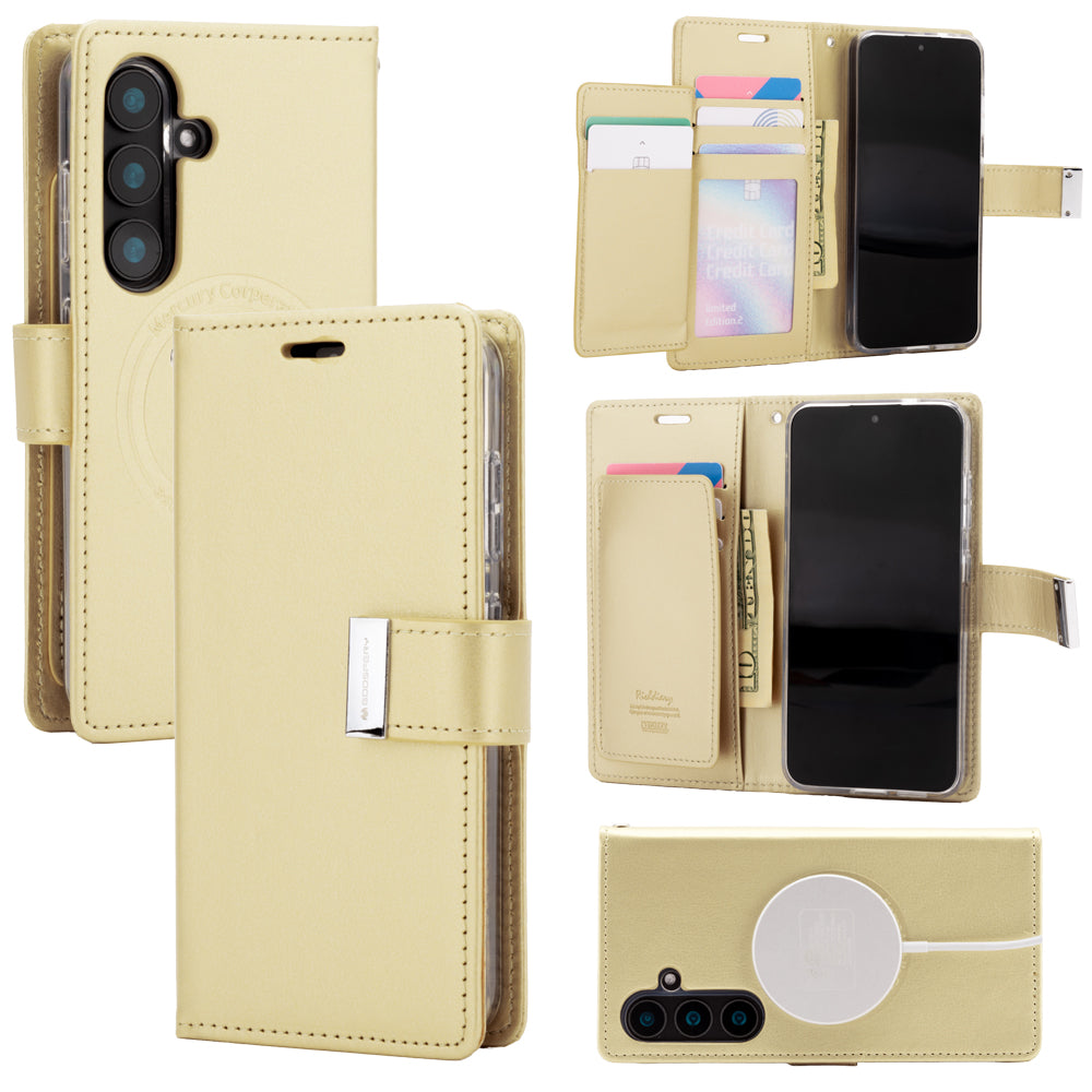 Samsung S931 Galaxy S25 Mercury Rich Diary Magsafe Series Wallet