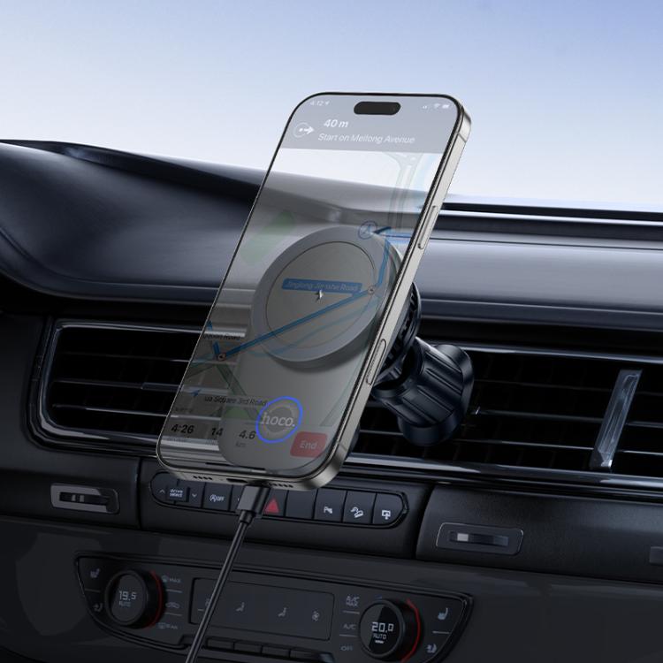 HOCO HW36 Magnetic Wireless Charging Air Vent Car Holder