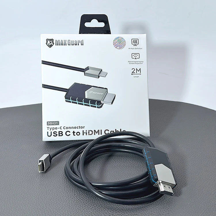 MAXGUARD MH01 4K High-Definition USB-C to HDMI Cable 2M