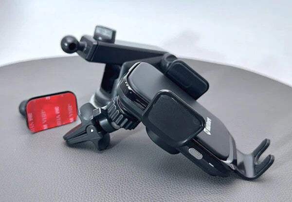 MaxGuard C20 Plus Wireless Charger 2 in 1 Car Holder 15W