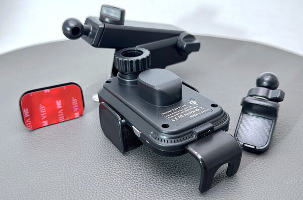 MaxGuard C20 Plus Wireless Charger 2 in 1 Car Holder 15W
