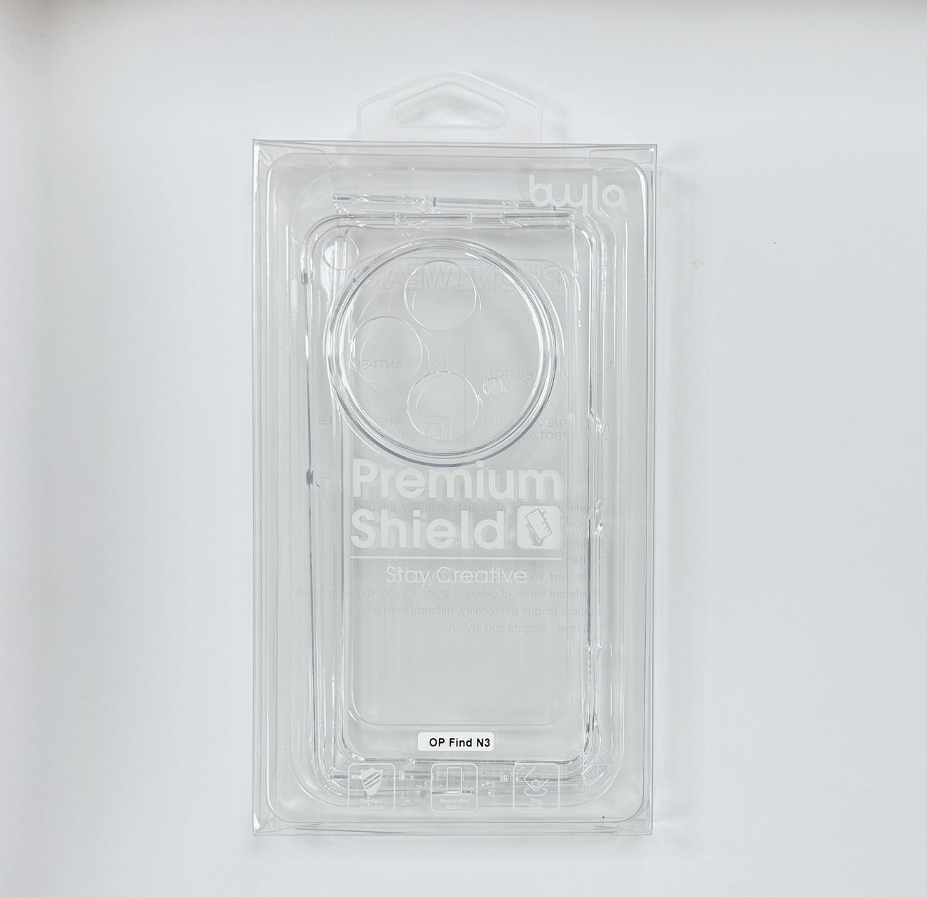 OPPO Find N3 Acrylic Transparent Clear Case