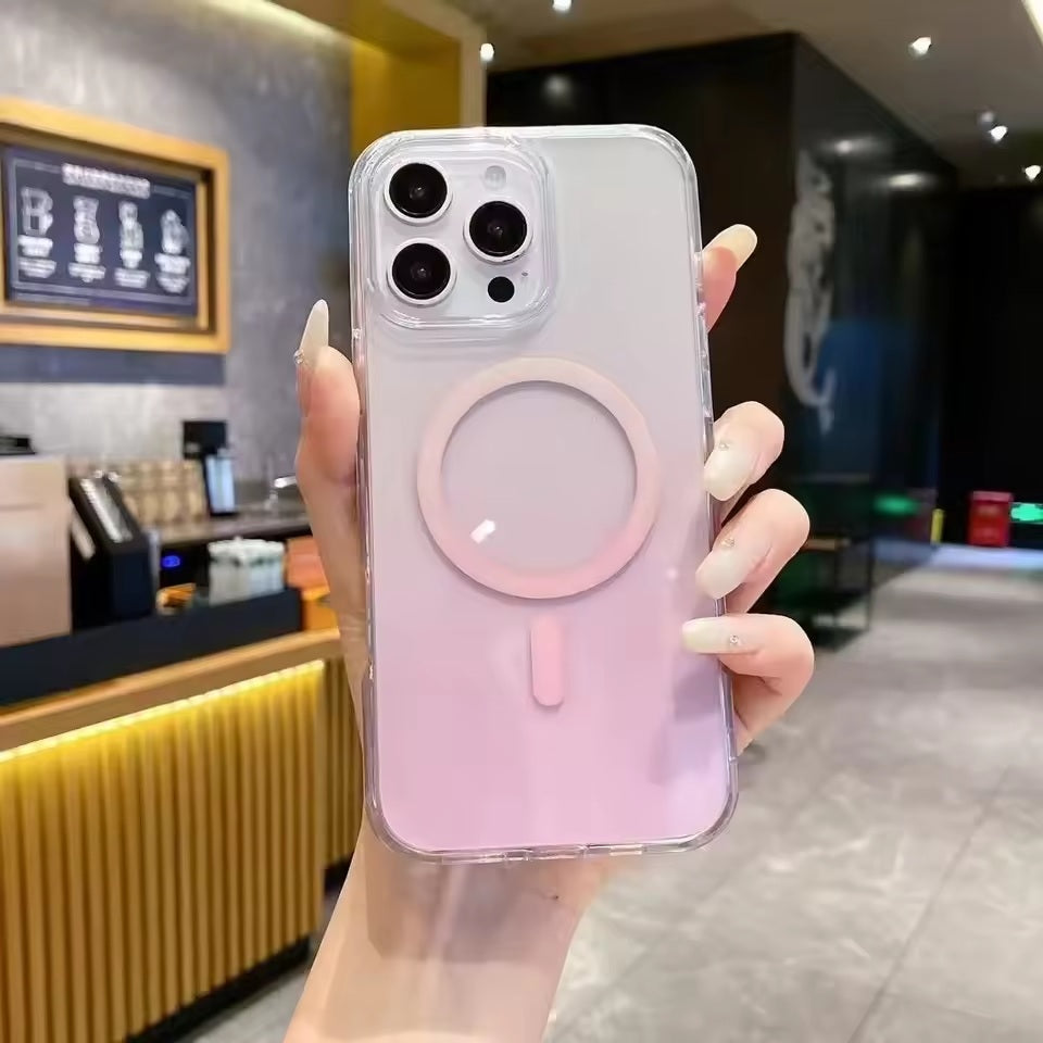 iPhone 17 Pro 6.3 O1 Series Crystal Gradient Magsafe Case