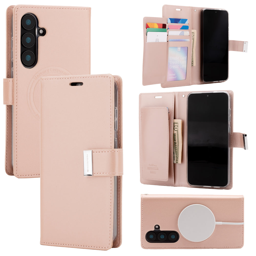 Samsung S936 Galaxy S25 Plus Mercury Rich Diary Magsafe Series Wallet