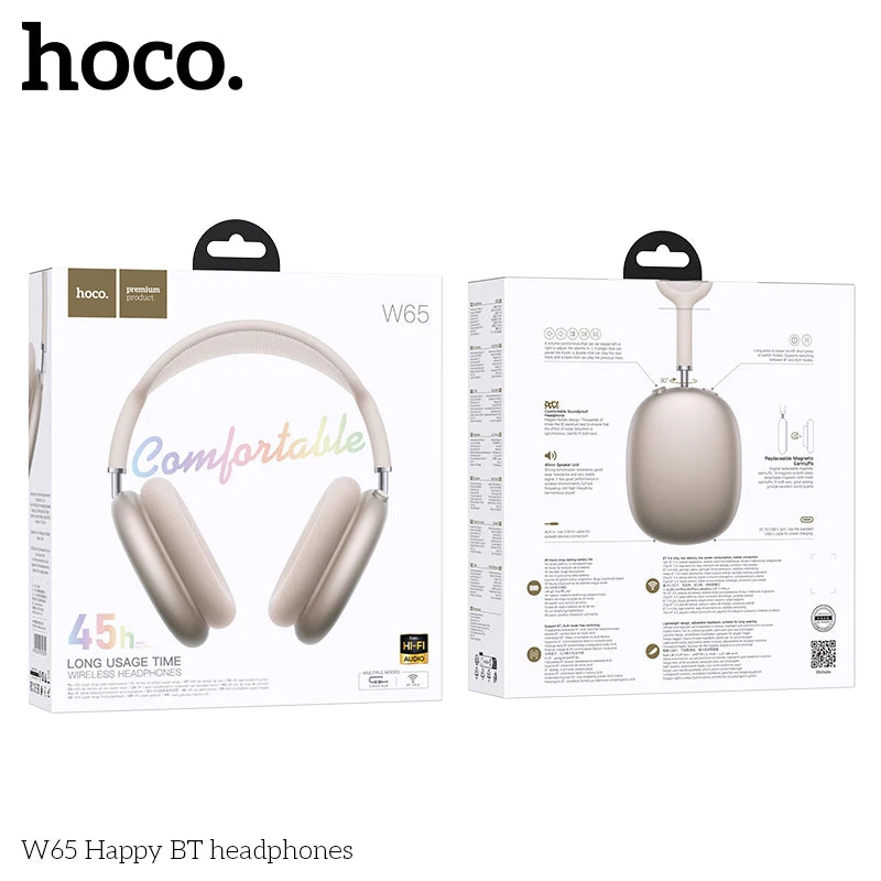 HOCO W65 Happy BT Headphones