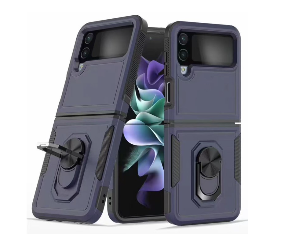 SAM Galaxy Z Flip5 5G Hybrid Armor Ring Holder Case