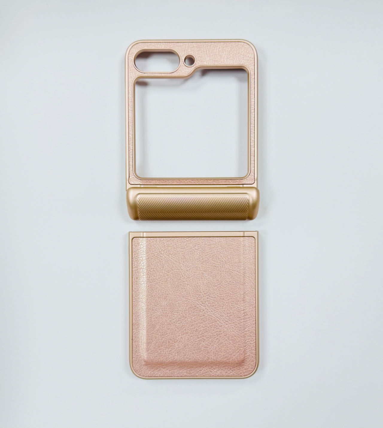 SAM Galaxy Z Flip5 5G Lychee Texture Full Protection Case