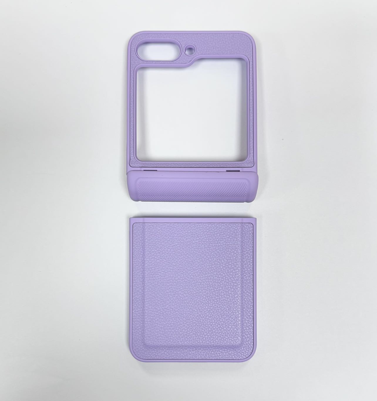 SAM Galaxy Z Flip5 5G Lychee Texture Full Protection Case