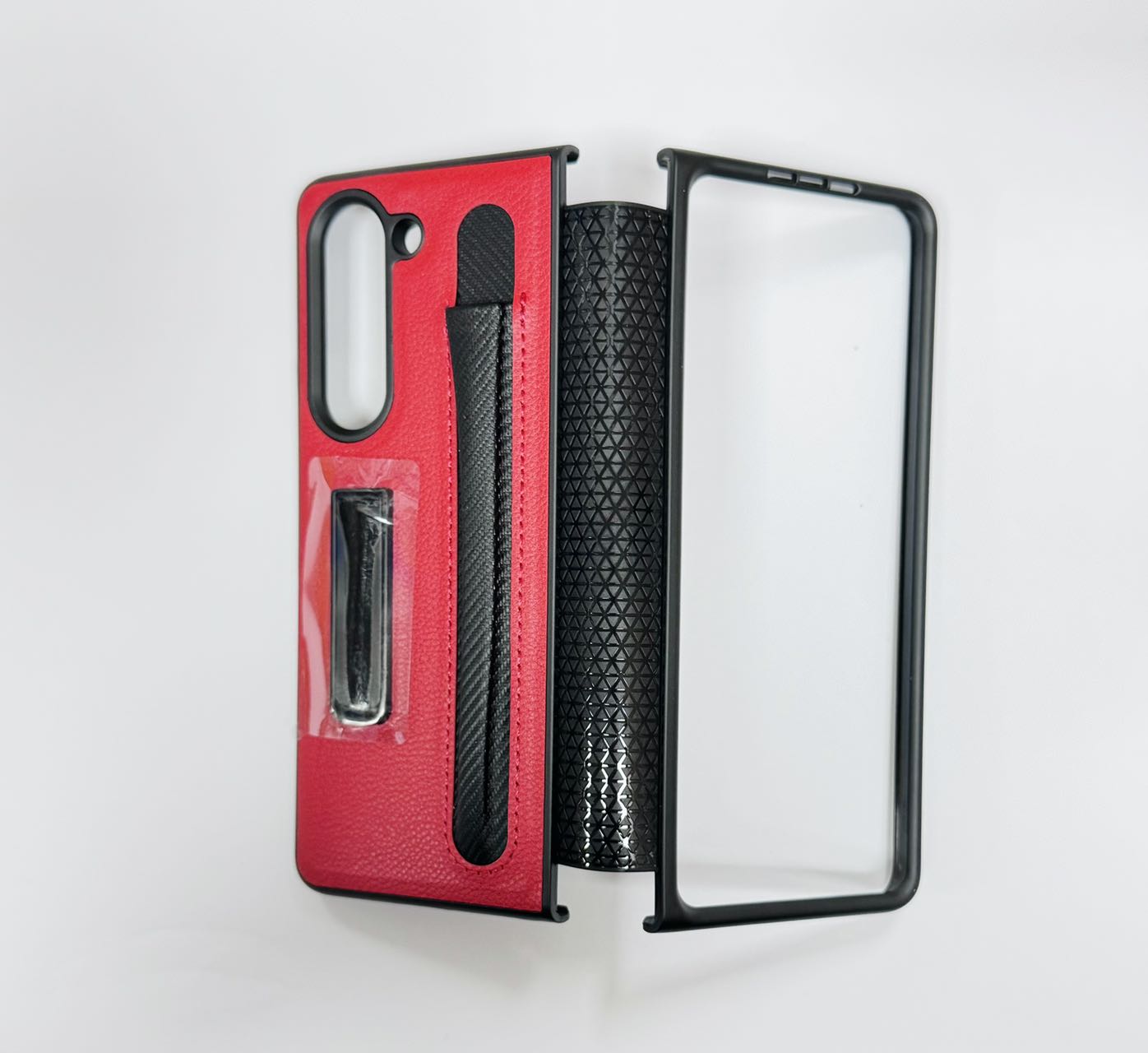 SAM Galaxy Z Fold5 5G Lychee Texture Full Protection with Pen Holder