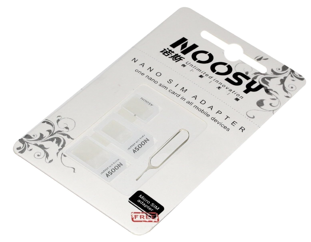 Sets of 3 Nano SIM Card Adaptor with Ejector Pin