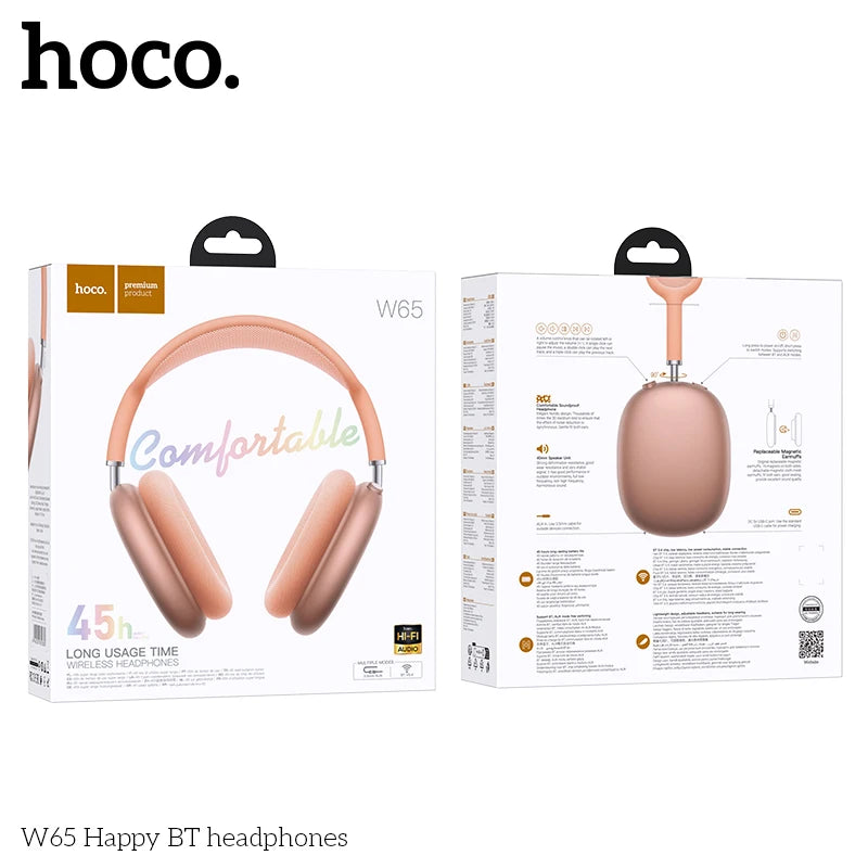 HOCO W65 Happy BT Headphones