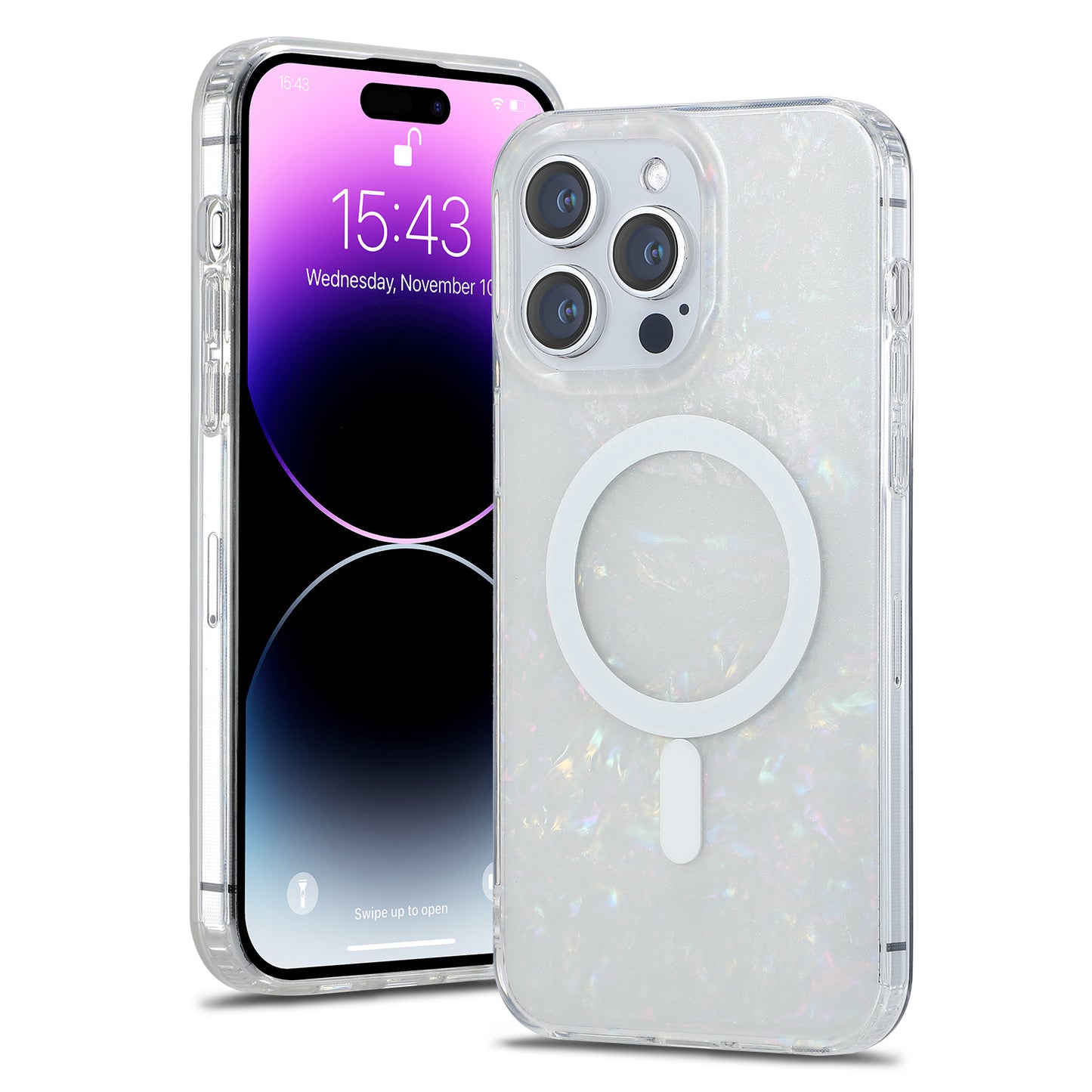 iPhone 13 Pro Max Stylish Marble Series Magsafe Case