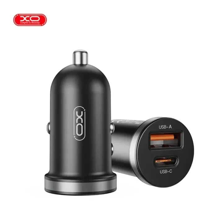 XO CC56 USB A+C 30W Mini Car Charger