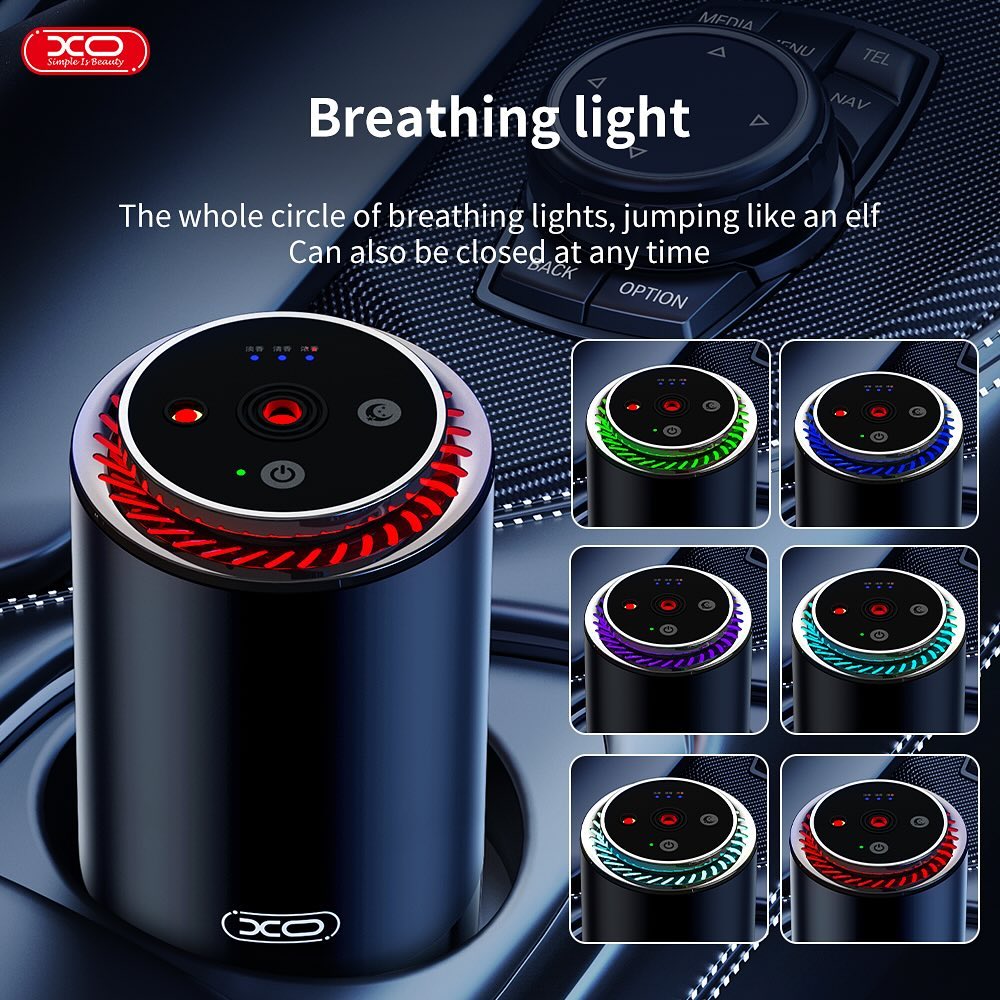 XO CZ022 Car Aroma Diffuser/Colourful Lights/Starry Sky Top