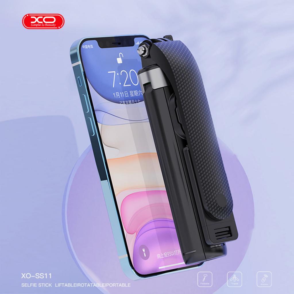 XO SS11 Four Legged Reinforced Stand Bluetooth Selfie Stick 100CM