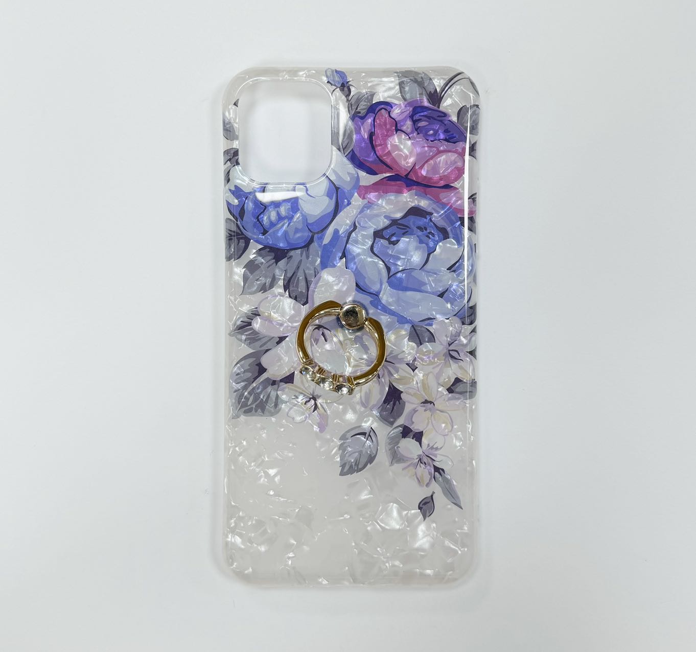 iPhone 11 Pro Max 6.5 Floral Series with Ring Holder Case